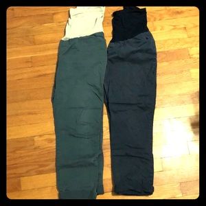 2 Item Deal! Gap Maternity Girlfriend Chinos